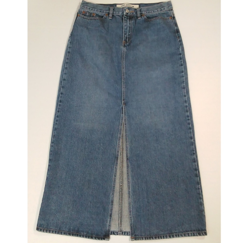 Gap Jeans denim maxi skirt